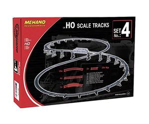Mehano - F104 - Modlisme Ferroviaire - Coffret De Rails N4