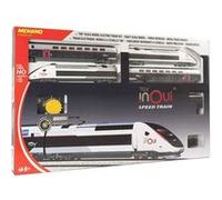 MEHANO - T871 - Coffret de train électrique TGV Inoui, Blanc, Gris, Violet, Noir