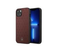 mehcp13spsqre iphone 13 mini 5,4 etui rigide rouge/rouge motif etoiles en cuir