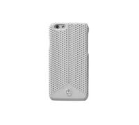Mehcp6pegr coque cuir perfore grise pour Apple iPhone 6 / iPhone 6s