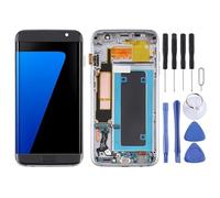 MEHNHOILIW Accessoires de Remplacement de téléphone Portable Écran LCD OLED pour for Galaxy S7 Edge/SM-G935F Digitizier Assemblage Complet avec Cadre