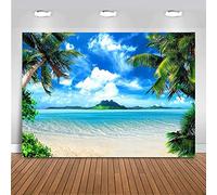 Mehofoto - Toile de fond pour photos avec vue de bord de mer tropicale