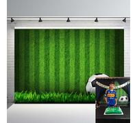 MEHOFOTO Toile de fond pour studio photo Motif football 2,1 x 1,5 m
