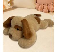 MeHoo 3.3LB Jouet en Peluche Lestée,Jouet en Peluche Anti Anxiété 60 cm Oreiller de Câlin Poupée en Forme d'oreiller(Chien)