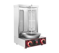 MEHOOSPVN Barbecue électrique vertical 3000 W - En acier inoxydable - Doner Kebab - Machine à griller, gyroscopique - Pour griller, kebab - Pour griller, poulet, agneau, porc