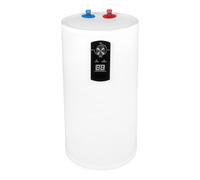 MEHOOSPVN Chauffe-eau électrique - 50 l - 2000 W - Chauffe-eau mural - Chauffe-eau électrique pour cuisine, salle de bain, douche Raktique et affichage de la température - Blanc