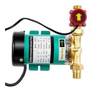 MEHOOSPVN Pompe à eau chaude 90 W 220 V 50 Hz Pompe de surpression 20 l/min Tête maximale 15 m Pompe à pression domestique automatique pour chauffe-eau, douche, eau du robinet, pompe de circulation