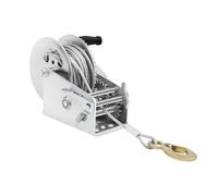 MEHOOSPVN Treuil manuel professionnel avec câble métallique de 10 m - 1588 kg - Treuil manuel professionnel avec crochet - Câble métallique - Treuil forestier