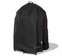 Mehr Garten Housse de Barbecue à Boule imperméable, Ø75x85 cm, Noire, Tissu Oxford 600D, Housse de Barbecue imperméable et résistante aux UV, Protection pour Barbecue Rond