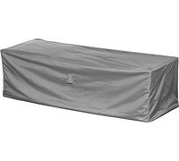 Mehr Garten Housse de Protection pour canapé de Jardin | 245 x 100 x 80 cm | Polyester tissé Oxford 600D, Couleur : Gris