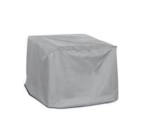 Mehr Garten Housse de Protection pour Chaise Longue de Jardin | 85 x 85 x 80 cm | Polyester tissé de Haute qualité, Couleur : Taupe (Gris Clair)