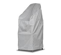 Mehr Garten Housse de Protection pour chaises de Jardin | 68 x 98 x 110/150 cm | Polyester tissé de Haute qualité, Couleur : Taupe (Gris Clair)