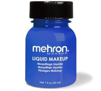 Mehron Liquid Make-up - Blue (30 ml)