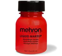 Mehron Liquid Make-up - Red (30 ml)