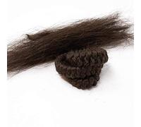 Mehron make-up Crepe Hair Tresse de 30 cm - Dark Brown