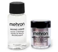 Mehron Metallic Powder avec Mixing Liquid - Lavender (5 gr/30 ml)