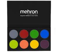 Mehron Paradise Makeup AQ - Palette de 8 couleurs (Tropical) | Palette de peintures corporelles et visage magnétiques rechargeables | Maquillage professionnel pour costumes, SFX, Halloween et cosplay