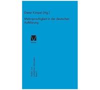 Mehrsprachigkeit In Der Deutschen Aufklärung