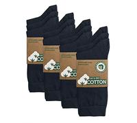 mehrstrumpf Lot de 6/12 paires de chaussettes pour hommes et femmes 100% agriculture biologique avec bord confortable sans couture (modèle : Biolivia), 35-38