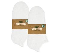 mehrstrumpf Lot de 8/12 paires de chaussettes de sport pour enfants 100% biologique sans couture pour garçons et filles (Modèle: Biolivia), 27-30