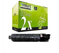Mehrwegtoner 2X Kraft Office Supplies Cartouche de Toner Compatible pour Ricoh MP C401 C400sr C401spf C401zsp C300 C300sr C401srsp C401zsrsp C300ht C300hw remplace 841299 841550 Black