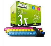 Mehrwegtoner 3X Kraft Office Supplies Cartouche de Toner Compatible pour Ricoh MP C4000spf C4000AD C5501 C5000 C4501 C5000AD C5000spf remplace 841161 - 841163 Color