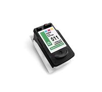 Mehrwegtoner Cartouche d'encre compatible avec Canon IP2700, remplace CL511 CMY Cartridge avec 15 % de puissance en plus