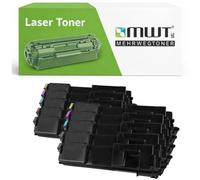 Mehrwegtoner Lot de 10 toners compatibles avec Ricoh SP C352, remplace le type SP352E CMYK, avec 15 % de puissance en plus
