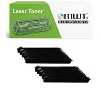 Mehrwegtoner Lot de 10 toners compatibles avec Sharp MX2610, MX2615, MX2640, MX3110, MX3115, MX3140, MX3600, MX3610, MX3640, remplace MX-36 CKMY avec 15 % de puissance en plus