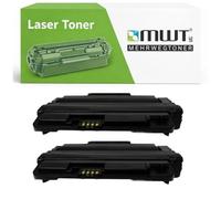 Mehrwegtoner Lot de 2 toners compatibles avec Samsung ML2855ND, équivalent du modèle MLT-D2092L, noir, avec 15 % de puissance en plus