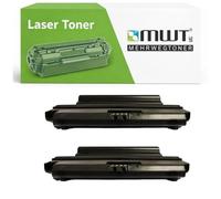 Mehrwegtoner Lot de 2 toners compatibles avec Samsung SCX5330 SCX5530, équivalent de SCX-D5530B, SCX-D5530B/ELS, noir, avec 15 % de puissance en plus