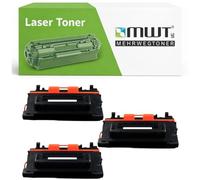 Mehrwegtoner Lot de 3 toners compatibles avec HP LaserJet M4555 remplace CE390A 90A avec 15 % de puissance en plus