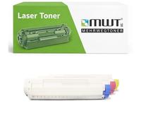 Mehrwegtoner Lot de 3 toners compatibles avec Oki C822N C822 C822DN C822CDTN remplace 44844613-44844615 Color avec 15 % de puissance en plus