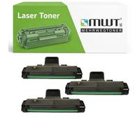 Mehrwegtoner Lot de 3 toners compatibles avec Samsung SCX4725, équivalent de SCX-D4725A, noir, avec 15 % de puissance en plus