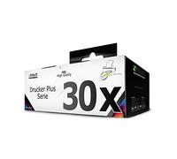 Mehrwegtoner Lot de 30 cartouches compatibles avec Epson WP4530, WP4533, WP4535, WP4540, WP4545, WP4590, WP4595, remplace T7031-34 CMYK avec 15 % de puissance en plus