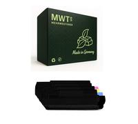 Mehrwegtoner Lot de 4 cartouches de toner de rechange pour Oki C5100, C5150, C5200, C5300, C5400, remplace 42127405-08