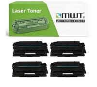 Mehrwegtoner Lot de 4 toners compatibles avec HP LaserJet Enterprise 700 MFP M712 M725, remplace CF2114X, avec 15 % de puissance en plus