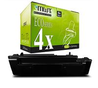 Mehrwegtoner Lot de 4 toners compatibles avec Olivetti PG L 2045, équivalent du modèle B0812, noir, capacité : env. 20 000 pages