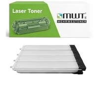 Mehrwegtoner Lot de 4 toners compatibles avec Samsung MultiXpress C9201 C9251 C9301 remplace CLT-K809S CLT-K809S/ELS Noir avec 15 % de puissance en plus