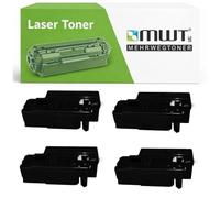 Mehrwegtoner Lot de 4 toners compatibles avec Xerox Phaser Workcentre 6020, 6022, 6027, équivalent de 106R2759, noir, avec 15 % de puissance en plus