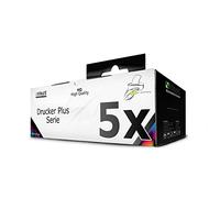 Mehrwegtoner Lot de 5 cartouches d'encre compatibles avec HP PageWide Pro 452 477 552 Managed P55250 P57750, remplace 973X avec 15 % de puissance en plus