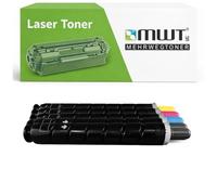 Mehrwegtoner Lot de 5 toners compatibles avec Canon Imagerunner Advance C2020 C2025 C2030 C2220 C2225 C2230, remplace C-EXV34, avec 15 % de puissance en plus