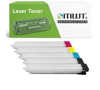 Mehrwegtoner Lot de 5 toners compatibles avec Samsung MultiXpress C9201 C9251 C9301 remplace CLT-809 CLT809 Lot de 15 % de puissance en plus