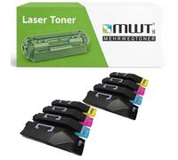 Mehrwegtoner Lot de 8 toners compatibles avec Utax 206ci 256ci - Remplace les cartouches avec 15 % de puissance en plus