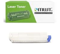 Mehrwegtoner Toner compatible pour Oki C822CDTN C822 C822DN C822N remplace 44844615 Cyan avec 15 % de puissance en plus