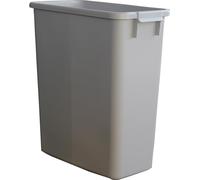 GRAF Collecteur de déchets/ poubelles de tri 60 l H590xl285xP555 mm PE gris