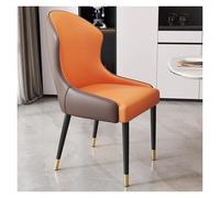 MEHWSAR Chaises de Salle à Manger Modernes, Confortables, d'appoint, rembourrées en Similicuir, chaises de Cuisine du Milieu du siècle avec Coussins épais, Assemblage Facile(Style-3)