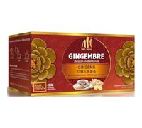 MEI ASIA - Boisson Instantanée Gingembre et Ginseng - Saveur Revigorante et Épicée - la boite de 120g - Le Lot De 4