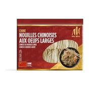 MEI ASIA - Nouilles aux Œufs Gourmandes, Texture Souple et Saveur Authentique (Sachet 454g) - Le Lot De 3