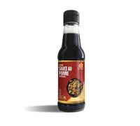 MEI ASIA - Sauce au Poivre Noir et Soja - Recette de Thaïlande - le flacon de 150mL - Le Lot De 4